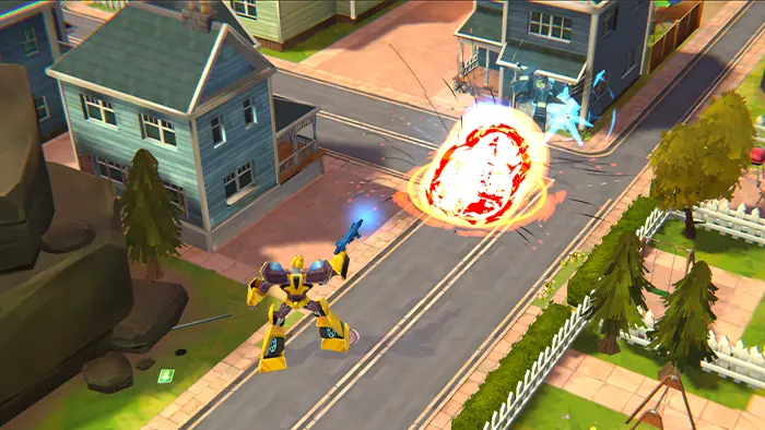 Transformers Battlegrounds Nintendo Switch for retro video game enthusiasts featuring tactical strategy gameplay turn based combat missions iconic Autobot and Decepticon characters team based battles animated inspired adventure and collectible gaming appeal gameplay 