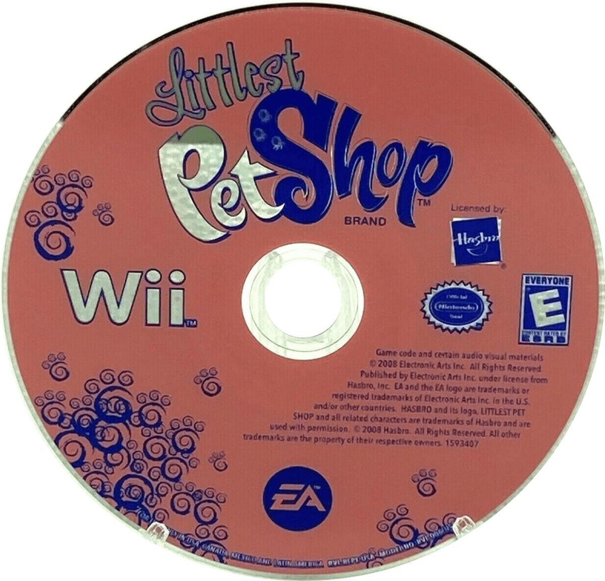 Littlest Pet Shop – Nintendo Wii (Wii) family-friendly pet simulation adventure video game disc