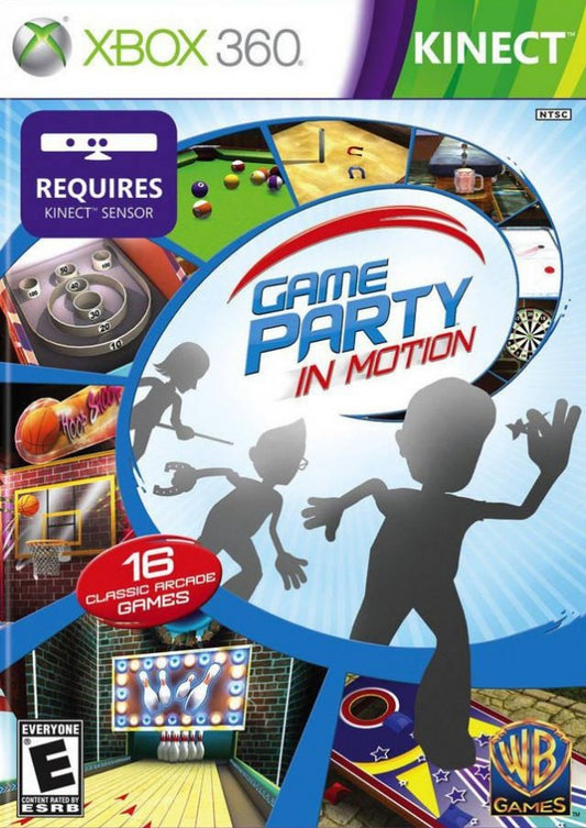 Game Party: In Motion cover art for Xbox 360 (X360) video game