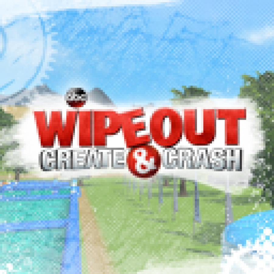 Wipeout: Create & Crash console icon art for Nintendo Wii U (WiiU) video game