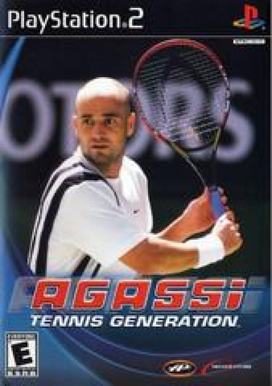 Agassi Tennis Generation cover art for PlayStation 2 (PS2) video game