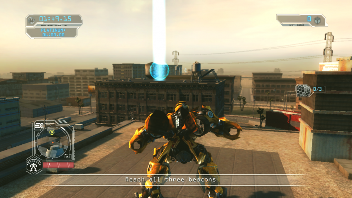 Transformers Revenge of the Fallen PlayStation 3 PS3 retro video game action adventure featuring Autobots and Decepticons intense robot combat transforming vehicle gameplay explosive missions Transformers movie based action PlayStation 3 gaming experience collectible game collection appeal gameplay