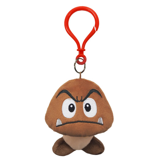 Goomba 4 inch plush dangler
