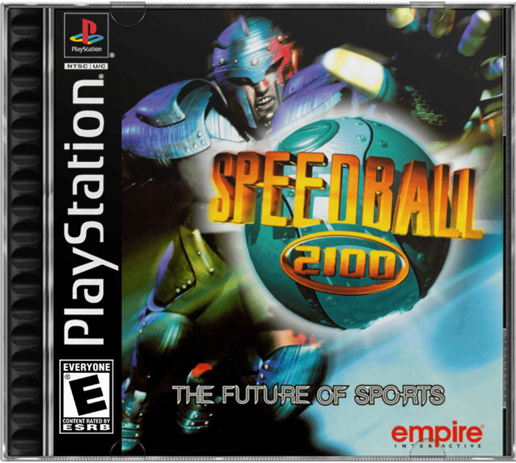 Speedball 2100 cover art for PlayStation 1 (PS1) video game