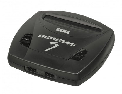 Sega Genesis Console Model 3 GEN Good Condition Sega Genesis gaming console featuring compact Model 3 design classic 16 bit hardware home gaming system retro video game console Sega gaming collection collectible console and gaming setup appeal front