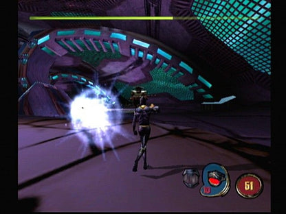 MDK 2 Sega Dreamcast retro video game third person shooter gameplay