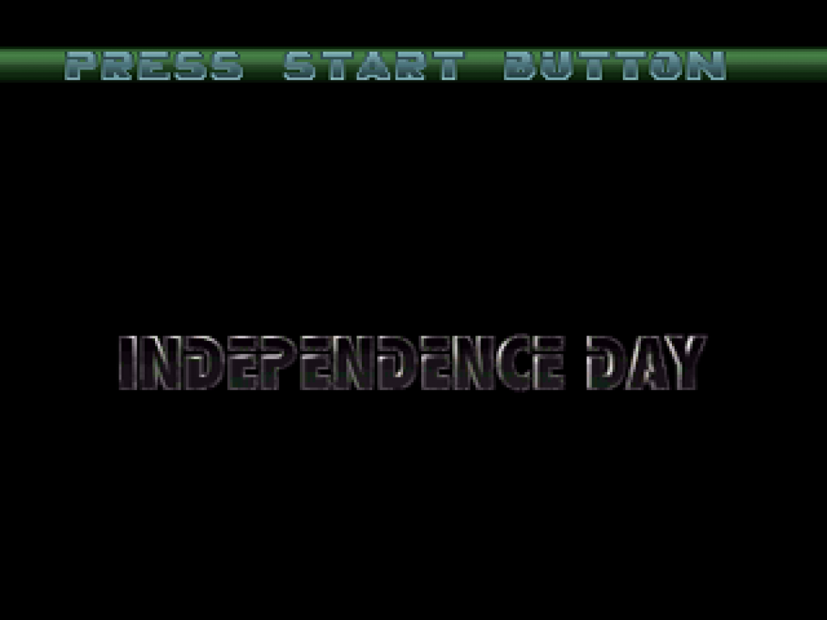 Independence Day Sega Saturn for retro video game enthusiasts featuring action shooter gameplay alien invasion battles fast paced combat mission based objectives sci fi adventure inspired by the blockbuster film and collectible gaming appeal gameplay  