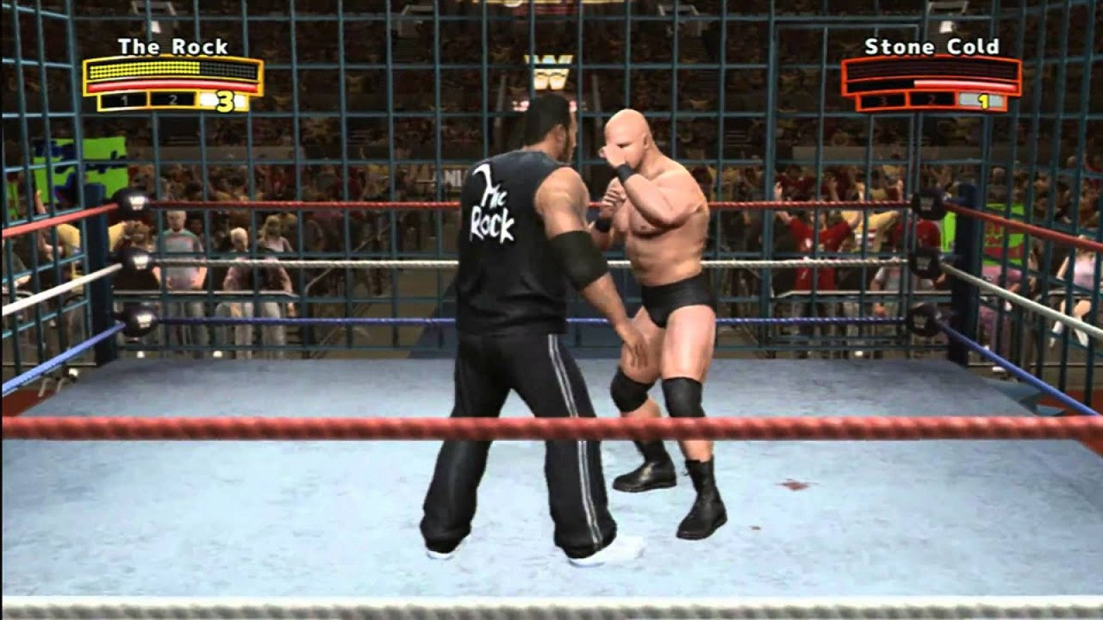WWE Legends of WrestleMania Xbox 360 wrestling arcade game classic roster Hulk Hogan Andre the Giant Stone Cold The Rock relive historic WrestleMania moments gameplay