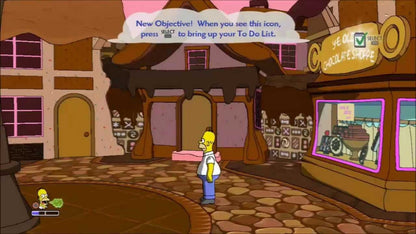 The Simpsons Game gameplay for Playstation 3 (PS3) video game
