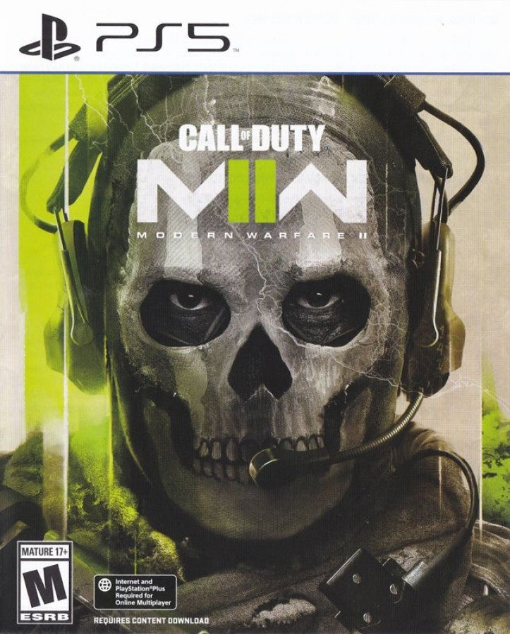 Call of Duty: Modern Warfare II cover art for PlayStation 5 (PS5) first-person shooter video game