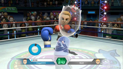 Wii Sports Club Nintendo Wii U Wii U for sports video game fans featuring tennis bowling golf baseball and other classic activities motion controls Wii U GamePad gameplay multiplayer competition online features realistic sports mechanics and family friendly gaming entertainment collectible gaming appeal gameplay