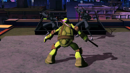 Teenage Mutant Ninja Turtles gameplay for Xbox 360 (X360) action-adventure beat 'em up video game