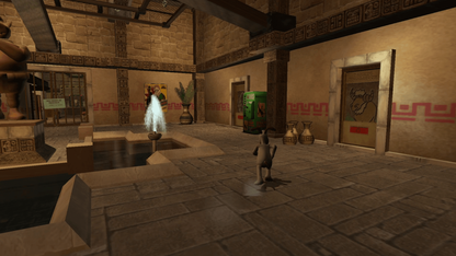 Gameplay for Wallace & Gromit in Project Zoo GameCube GC video game, puzzle adventure, family-friendly, cartoon-based gameplay, multiplayer, Nintendo GameCube title