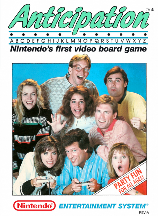 Anticipation cover art for Nintendo Entertainment System (NES) retro video game