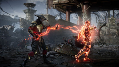 Mortal Kombat 11 gameplay for Nintendo Switch (NS). A cinematic, fast‑paced fighting game featuring a large roster, brutal combat styles, and story‑driven battles across multiple timelines. 