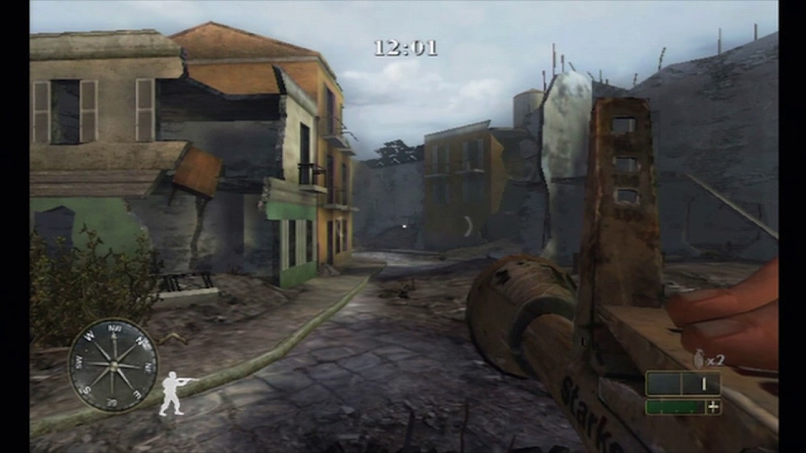 Call of Duty 2: Big Red One for PlayStation 2 with World War II themed military action gameplay