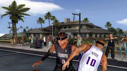 NBA Ballers Phenom – PlayStation 2 (PS2) basketball sports video game gameplay