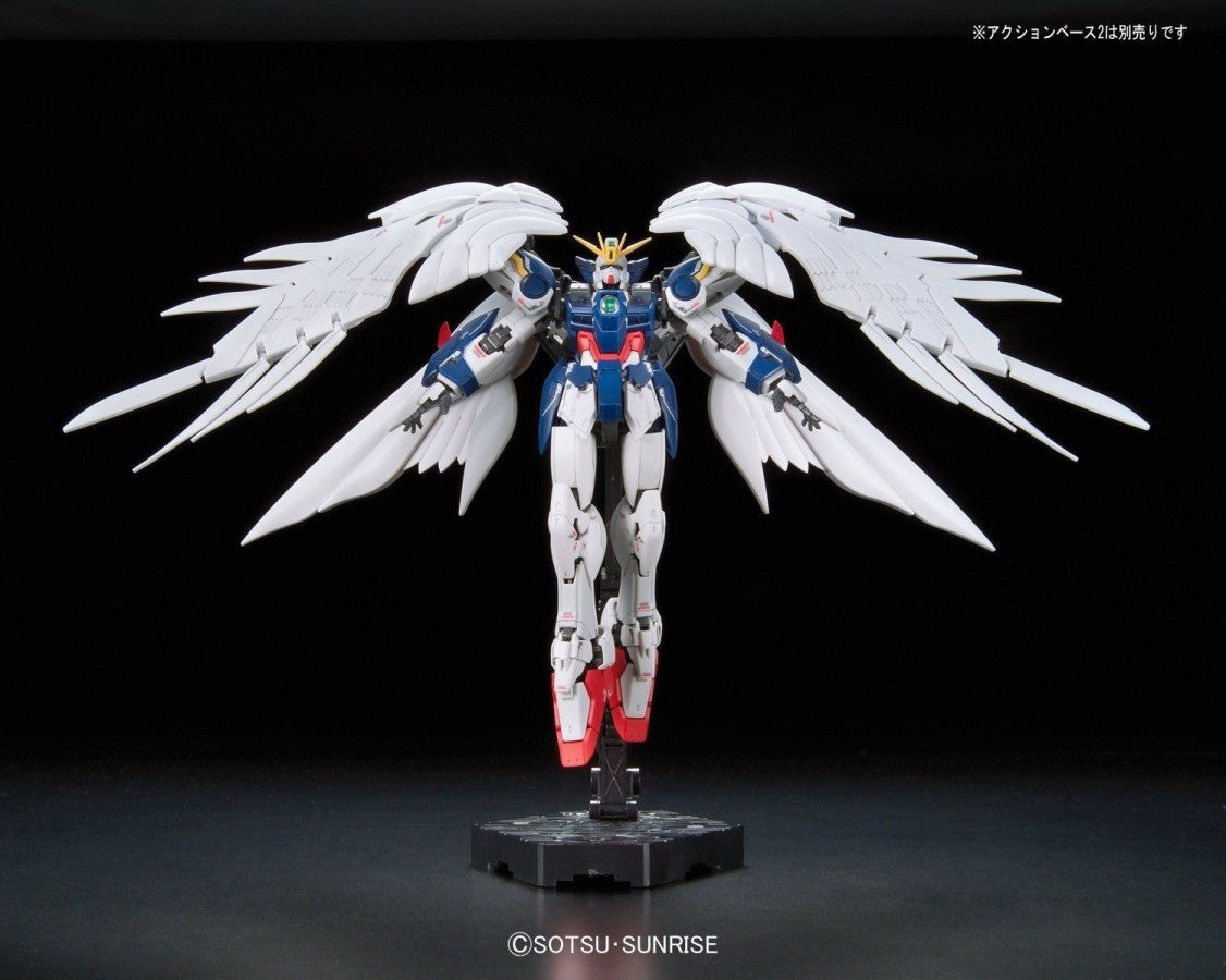 Wing Gundam Zero EW Ver Ka Endless Waltz Bandai Spirits MG 1/100 model kit, Master Grade Gunpla, detailed buildable mecha, anime Gundam collectible