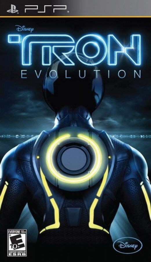 Tron Evolution cover art for PlayStation Portable (PSP) video game