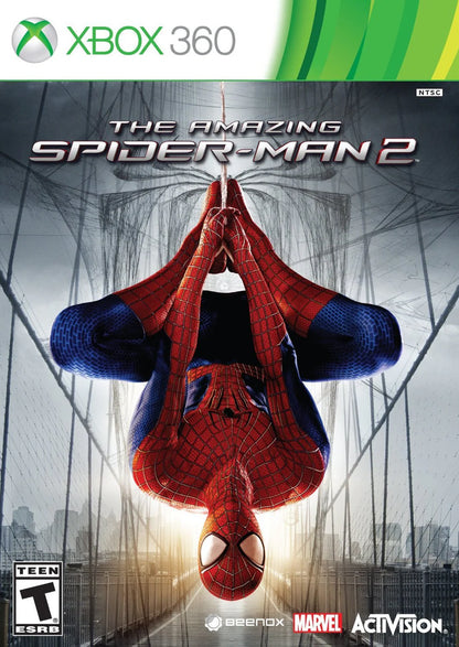 The Amazing Spider-Man 2 cover art for Xbox 360 (X360) action-adventure superhero video game
