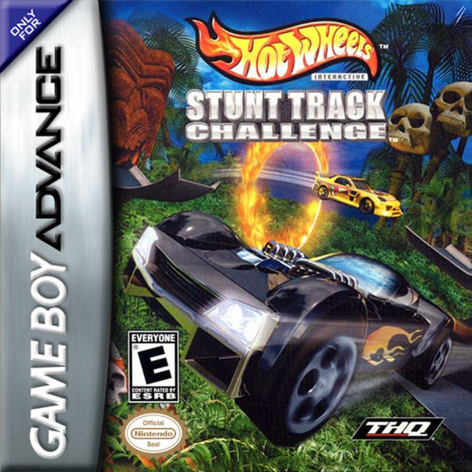 Hot Wheels: Stunt Track Challenge cover art for Game Boy Advance (GBA) video game