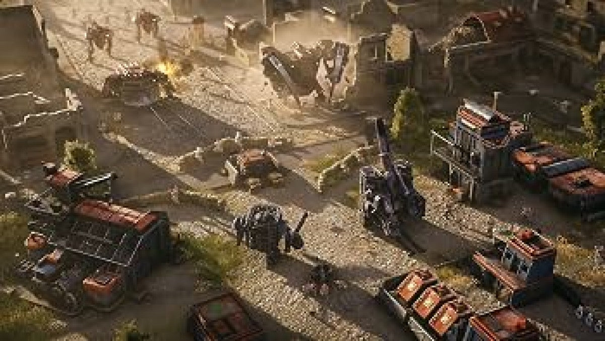 Iron Harvest Complete Edition PlayStation 5 PS5 for real time strategy video game fans featuring alternate history dieselpunk warfare giant combat mechs infantry battles tactical missions resource management faction campaigns multiplayer strategy and Complete Edition content with immersive battlefield action collectible gaming appeal gameplay