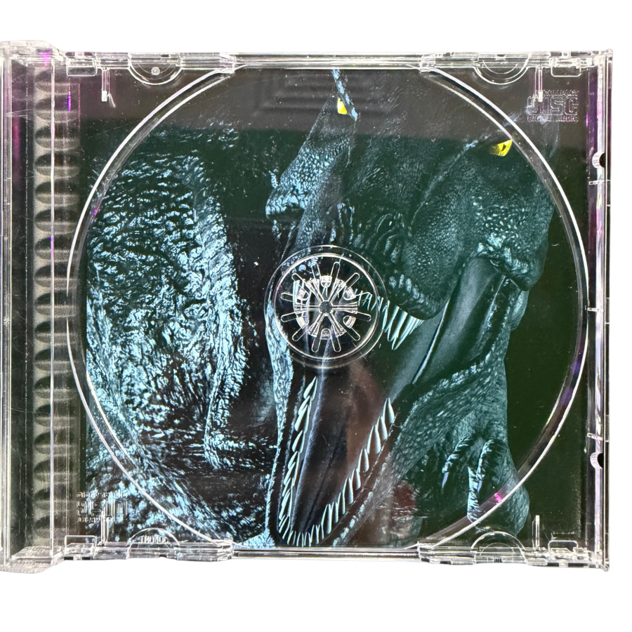 Dino Crisis 2 PlayStation PS1 for survival horror action video game fans featuring Regina and Dylan dinosaur combat prehistoric enemies fast paced shooting gameplay weapon upgrades jungle environments challenging missions and intense Capcom survival adventure collectible retro PlayStation gaming appeal inside of case