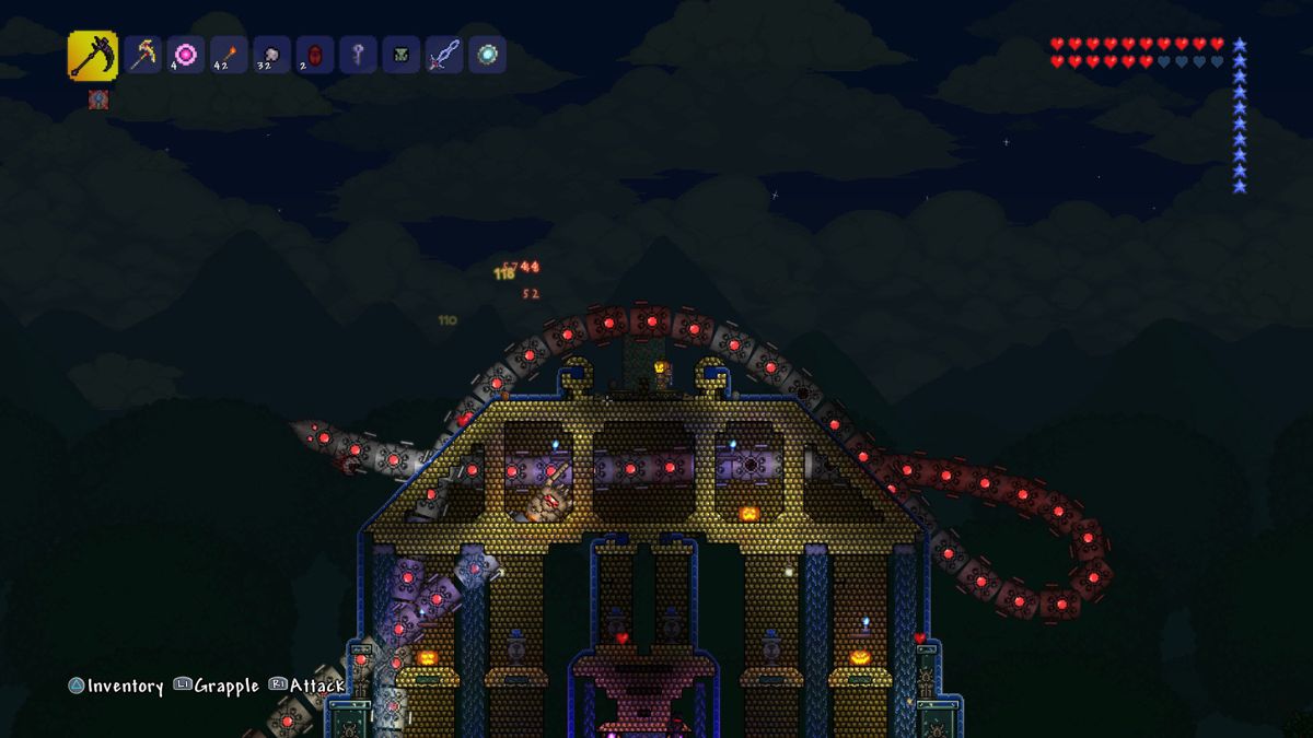 Terraria – PlayStation 4 (PS4) video game gameplay, action-adventure sandbox game