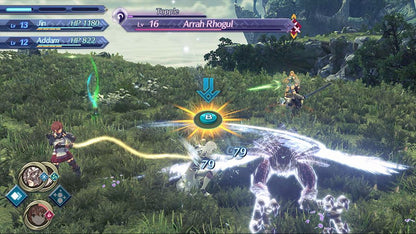 Xenoblade Chronicles 2 Torna The Golden Country Nintendo Switch video game Xenoblade fantasy action RPG open world adventure real time combat story driven gameplay console title Nintendo Switch release gameplay