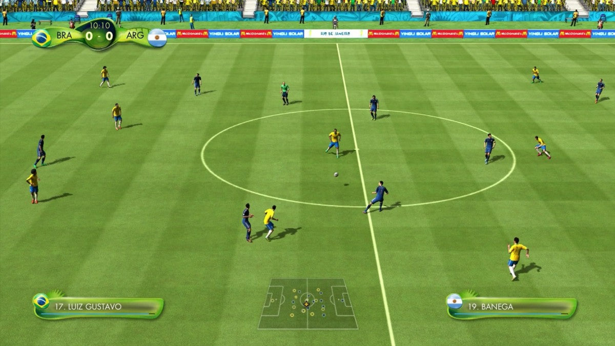 2014 FIFA World Cup Brazil gameplay
for Xbox 360 (X360) retro soccer video game