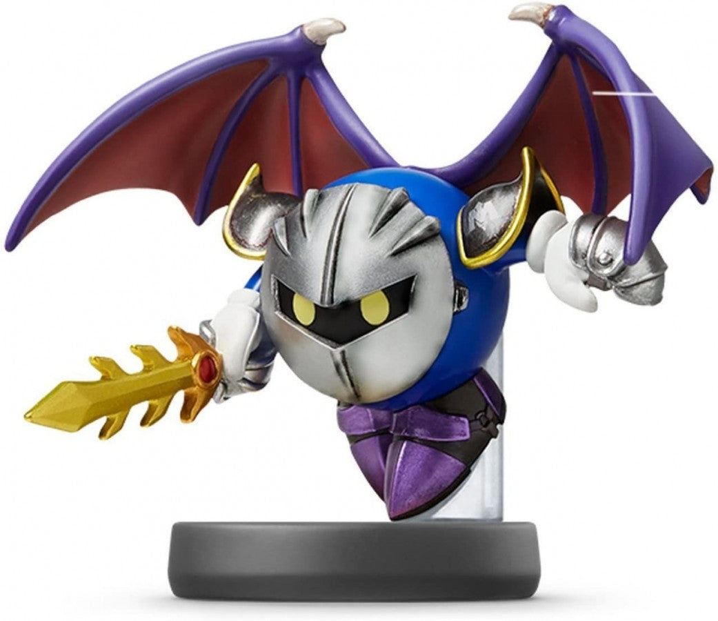 Meta Knight Amiibo Super Smash Bros Series Nintendo Amiibo collectible figure featuring Meta Knight from the Super Smash Bros series NFC compatible character toy for Switch Wii U and 3DS games