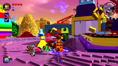 LEGO Movie Videogame Xbox 360 action-adventure building game based on the animated film with open-world exploration and humor gameplay screenshot