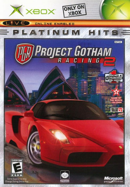Project Gotham Racing 2 [Platinum Hits] – Xbox (XBOX) cover art for video game for XBOX
