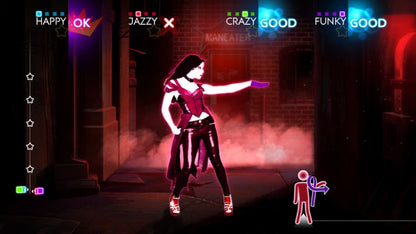 Just Dance 4 rhythm dance party video game featuring energetic choreography popular music tracks multiplayer modes and fun motion controlled gameplay for players of all ages gameplay