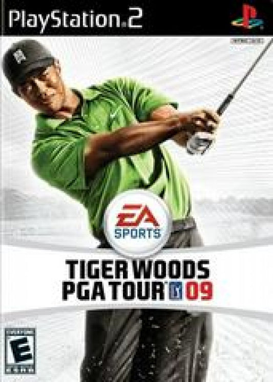 Tiger Woods 2009 cover art for PlayStation 2 (PS2) video game