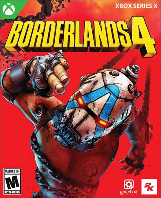Borderlands 4 cover art for Xbox Series X (XSX) action role-playing looter-shooter video game