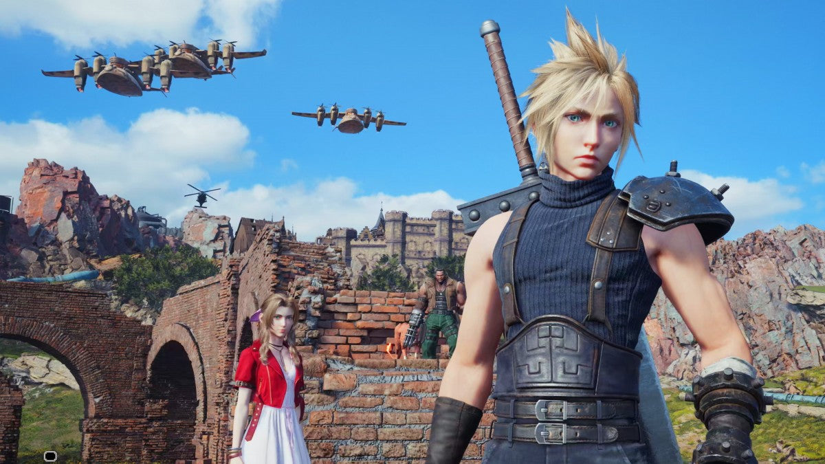 Final Fantasy VII Rebirth PS5 game featuring epic JRPG storytelling, turn-based and real-time hybrid combat, and immersive cinematic visuals on PlayStation 5 gameplay
