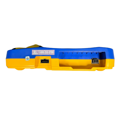 Pikachu Nintendo 64 Console N64 gaming system featuring Pikachu themed yellow console design iconic Pokémon styling built in controller ports cartridge based game support AV connectivity and classic Nintendo 64 hardware design collectible Pokémon and retro Nintendo gaming appeal back of console ports