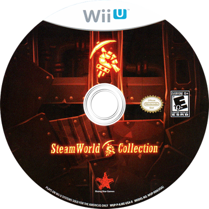 SteamWorld Collection disc cover art for Nintendo Wii U (WiiU) video game