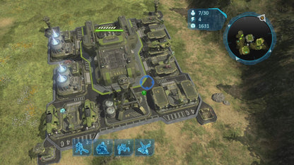 Halo Wars Platinum Hits for Xbox 360 with real-time strategy action set in the Halo universe gameplay