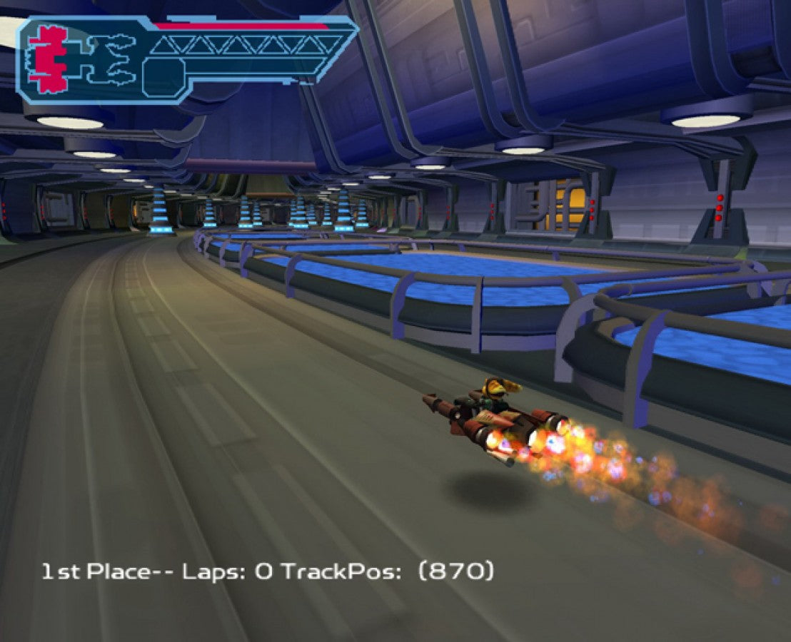 Ratchet and Clank Going Commando PlayStation 2 retro video game action platformer gameplay (2003)