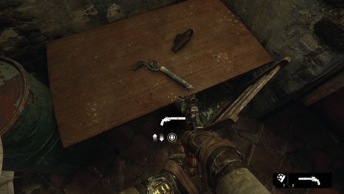 Metro Exodus [PAL Import] gameplay for PlayStation 4 video game. 