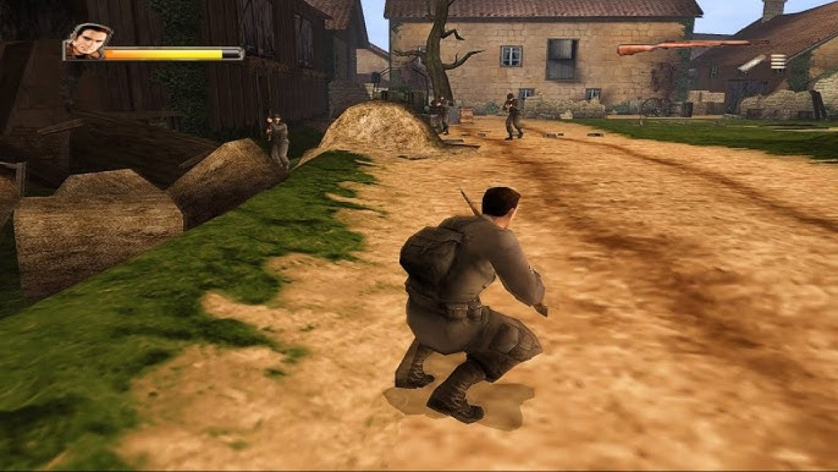 Airborne Troops: Countdown to D-Day PS2 action shooter video game ameplay