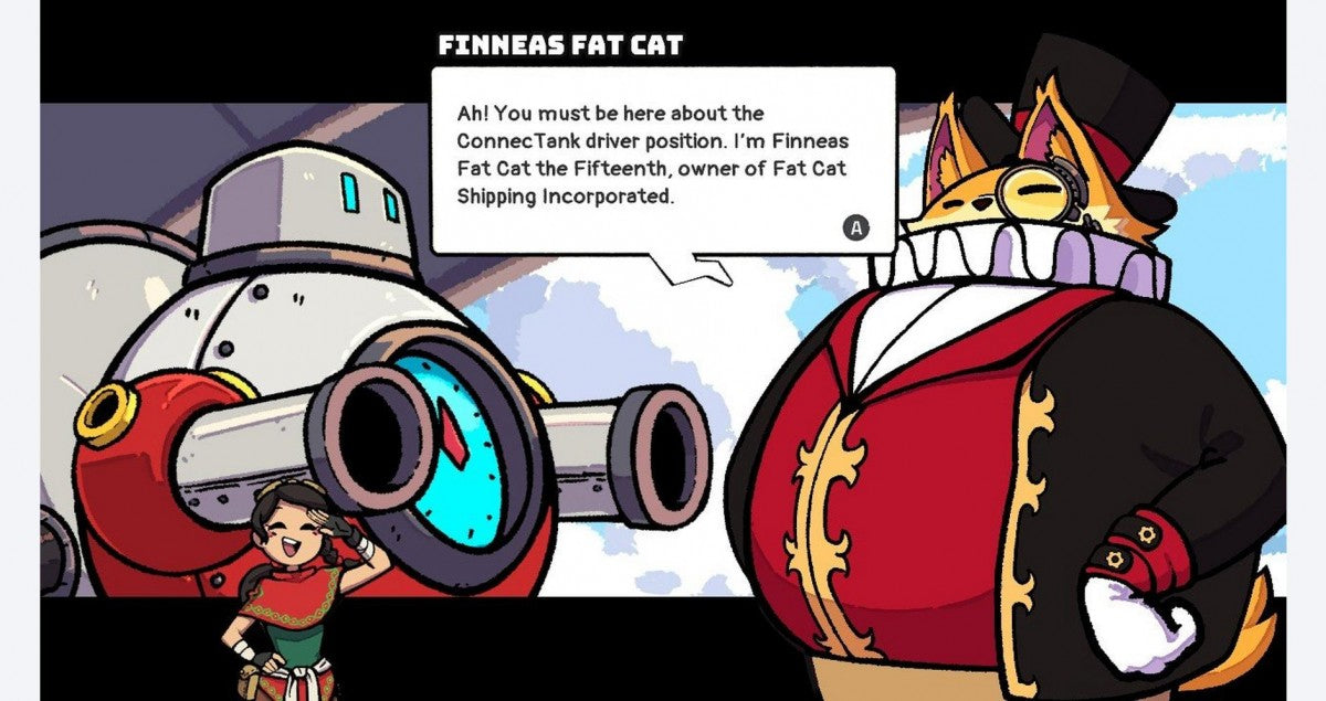 Connectank gameplay for Nintendo Switch (NS) video game