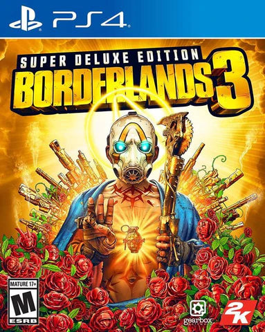 Borderlands 3 [Super Deluxe Edition] cover art for PlayStation 4 (PS4) video game