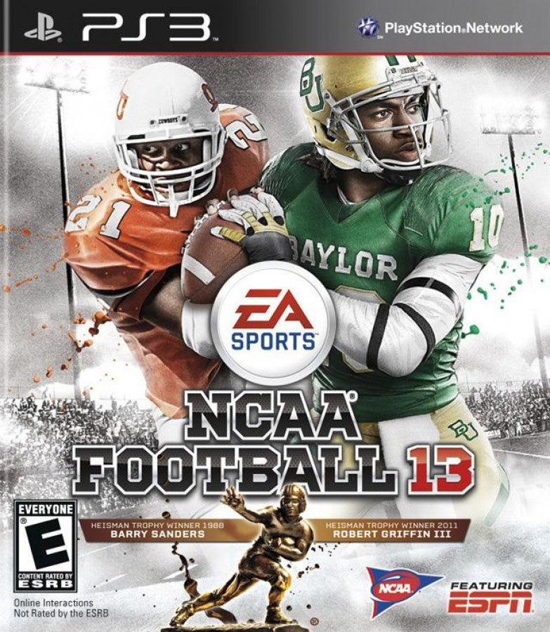NCAA Football 13 cover art for PlayStation 3 (PS3) video game