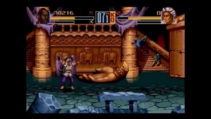 Shaq Fu Sega Genesis GEN for retro video game enthusiasts featuring one on one fighting gameplay iconic Shaquille O'Neal character fast paced martial arts combat fantasy arenas special moves competitive battles and collectible gaming appeal gameplay 