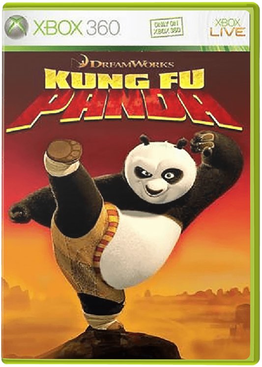 Kung Fu Panda cover art for Xbox 360 (X360) video game