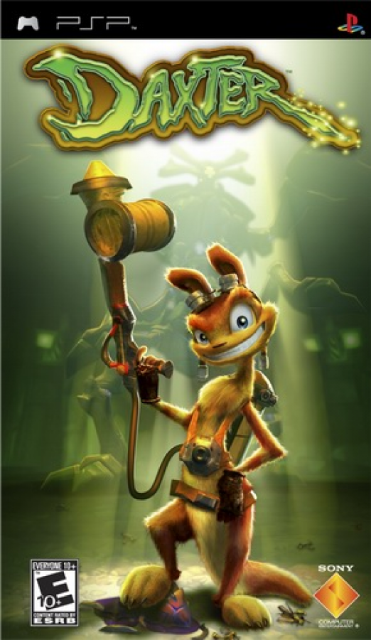 Daxter cover art for Playstation Portal (PSP) video game.