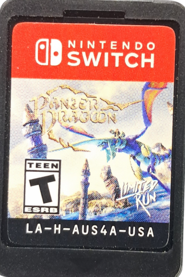 Panzer Dragoon Limited Run #067 Nintendo Switch inspired design featuring on rails shooter action aesthetic dragon riding aerial combat sweeping fantasy landscapes classic Sega revival cinematic flight sequences fast paced arcade gameplay and atmospheric sci fi adventure presentation cartridge 